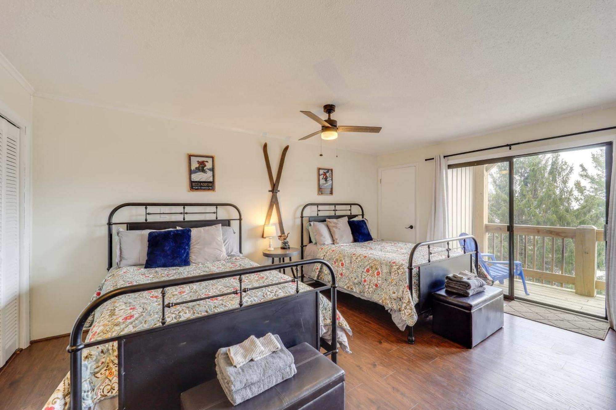 Beech Mountain Studio With Balcony Less Than 1 Mi To Skiing! Exteriér fotografie