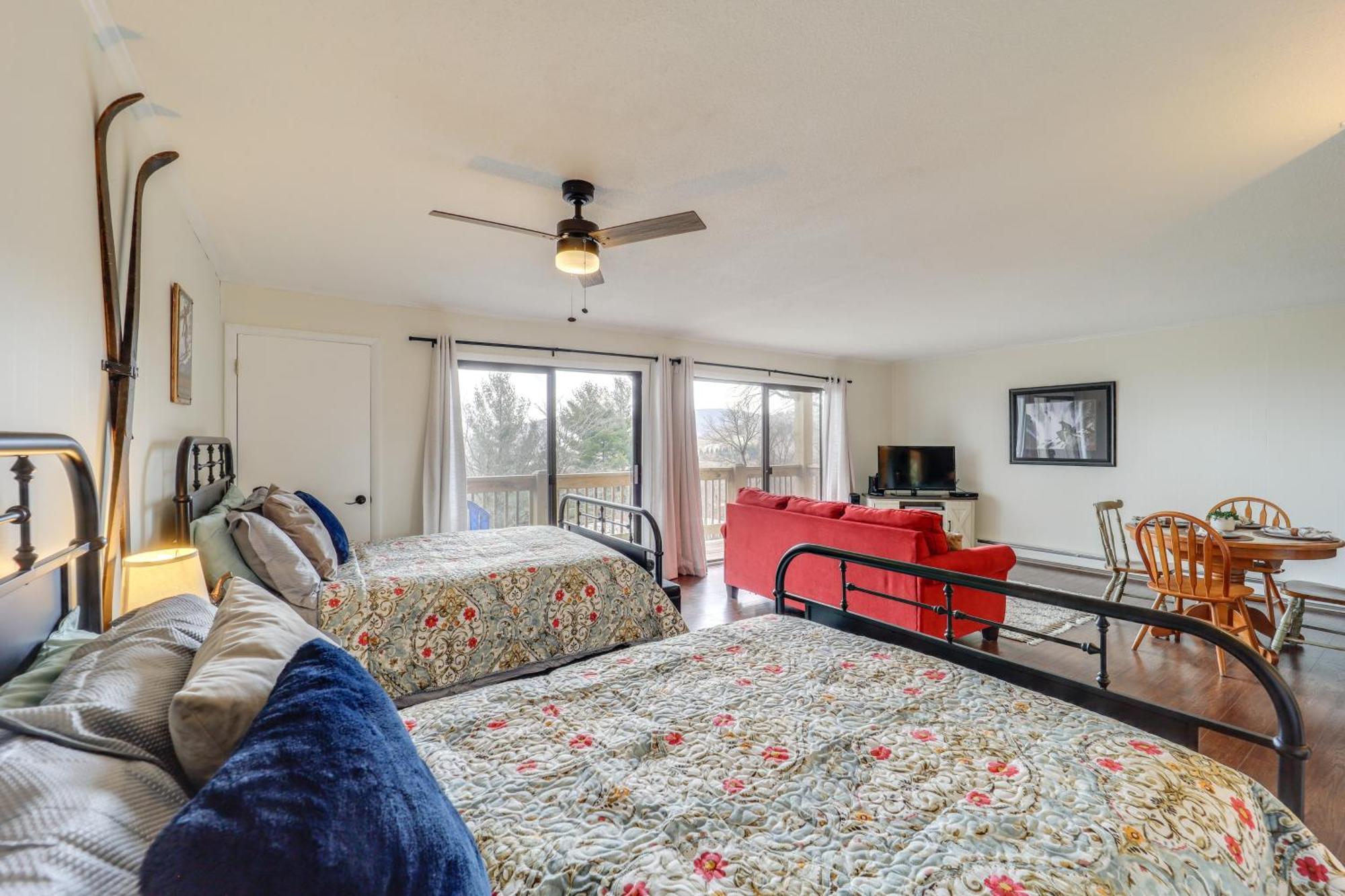 Beech Mountain Studio With Balcony Less Than 1 Mi To Skiing! Exteriér fotografie