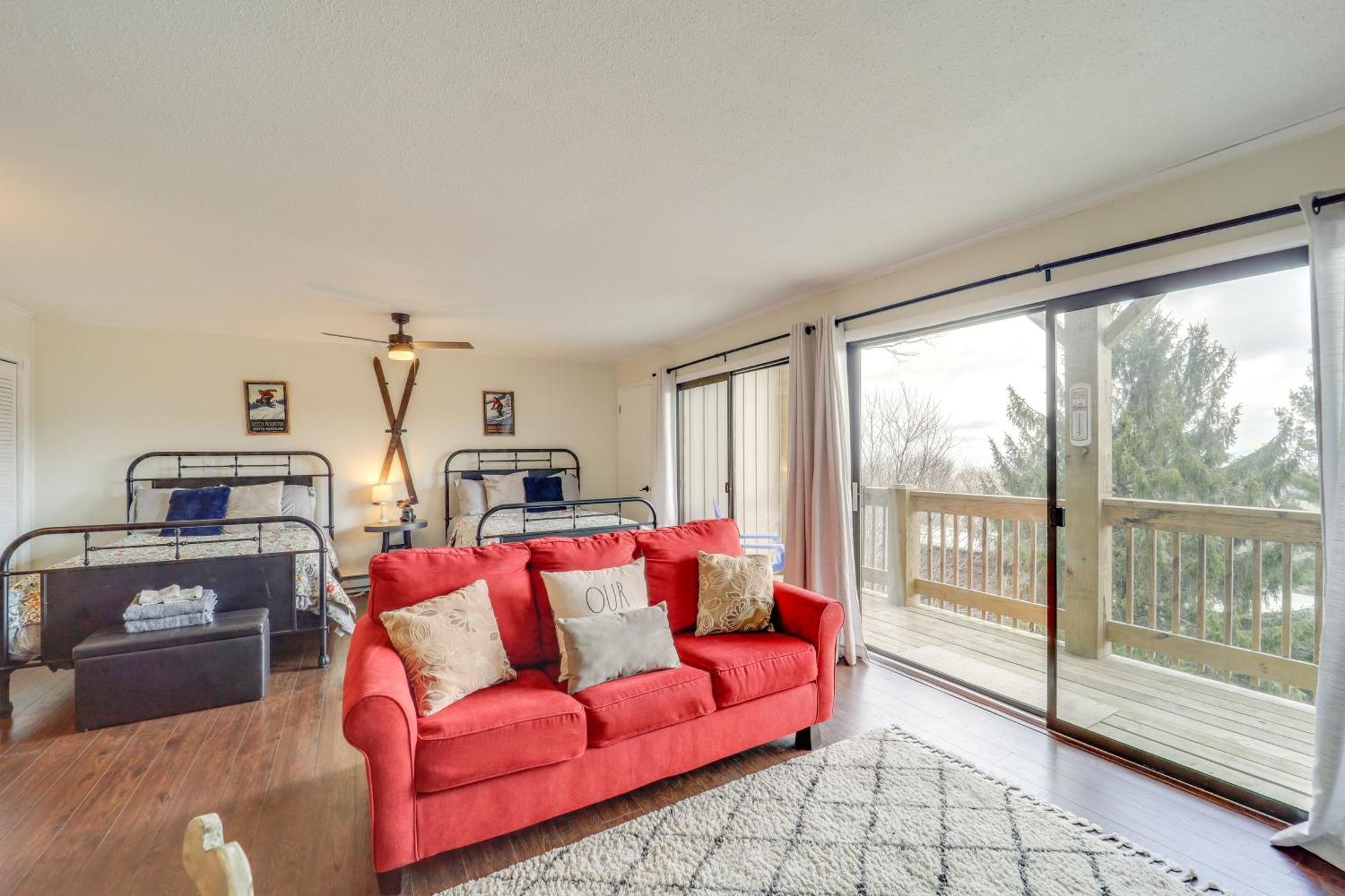 Beech Mountain Studio With Balcony Less Than 1 Mi To Skiing! Exteriér fotografie